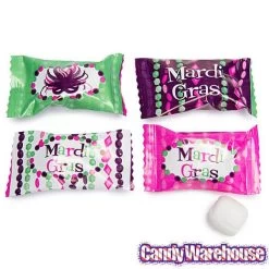 Mardi Gras Wrapped Buttermint Creams: 300-Piece Case -Candy Store mardi gras wrapped buttermint creams 300 piece case candy warehouse 3 270a371e f7eb 4e6e 8546 5b967d84c574