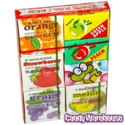Marukawa Gum 7-Flavor Assortment Packs: 15-Piece Box -Candy Store marukawa gum 7 flavor assortment packs 15 piece box candy warehouse 2 b27c41e6 3103 4225 b62c c41c1f375bc4