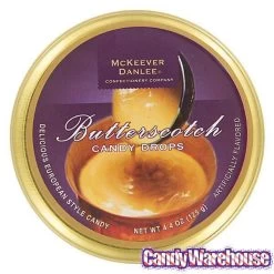 McKeever & Danlee Bon Bons Candy Tins - Butterscotch: 6-Piece Box -Candy Store mckeever and danlee bon bons candy tins butterscotch 6 piece box candy warehouse 4