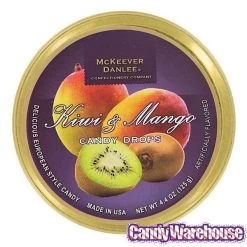 McKeever & Danlee Bon Bons Candy Tins - Mango & Kiwi: 6-Piece Box -Candy Store mckeever and danlee bon bons candy tins mango and kiwi 6 piece box candy warehouse 4