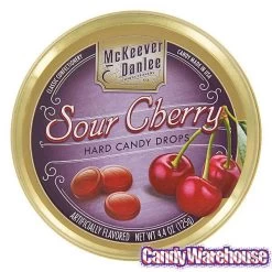 McKeever & Danlee Bon Bons Candy Tins - Sour Cherry: 6-Piece Box -Candy Store mckeever and danlee bon bons candy tins sour cherry 6 piece box candy warehouse 4