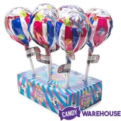 Mega Lollipops Giant Suckers: 6-Piece Display -Candy Store mega lollipops giant suckers 6 piece display candy warehouse 7