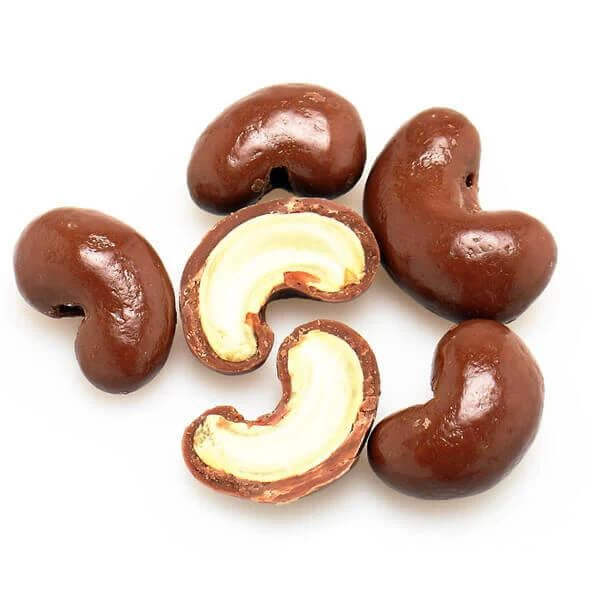 Milk Chocolate Covered Cashews Candy: 2LB Bag 2 Milk Chocolate Covered Cashews Candy: 2LB Bag