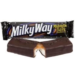 Milky Way Midnight Candy Bars: 24-Piece Box