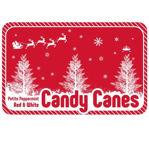 Mini Candy Canes - Red And White: 100-Piece Tub 6 Mini Candy Canes - Red And White: 100-Piece Tub - Image 4