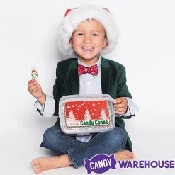 Mini Candy Canes - Red, Green, And White: 100-Piece Tub 12 Mini Candy Canes - Red, Green, And White: 100-Piece Tub -Candy Store mini candy canes red green and white 100 piece tub candy warehouse 3