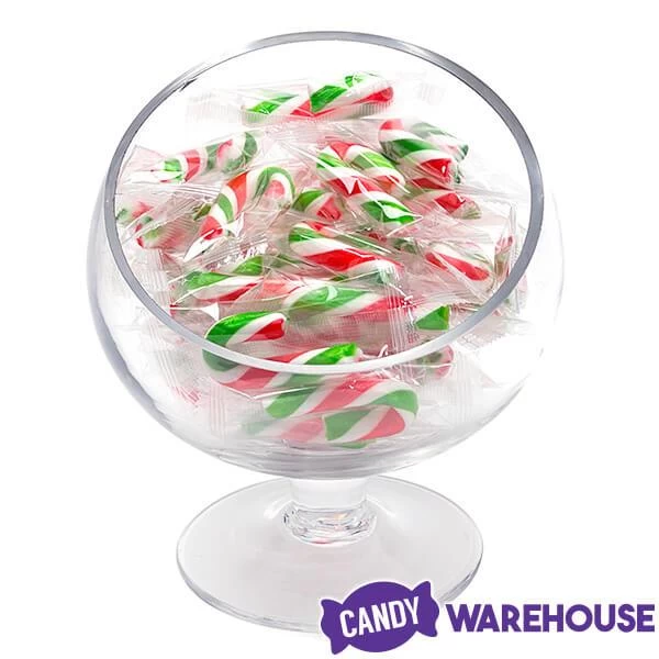 Mini Candy Canes - Red, Green, And White: 100-Piece Tub 9 Mini Candy Canes - Red, Green, And White: 100-Piece Tub - Image 7