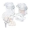 Mini Glass Favor Jars - 1.25-Ounce Canning Jar With Swing Top: 12-Piece Set -Candy Store mini glass favor jars 1 25 ounce canning jar with swing top 12 piece set candy warehouse 1