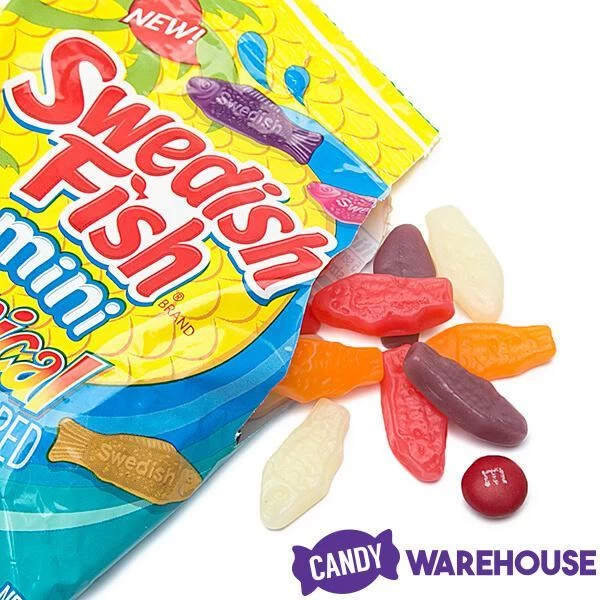 Mini Swedish Fish Candy - Tropical: 3.75LB Box 7 Mini Swedish Fish Candy - Tropical: 3.75LB Box - Image 5