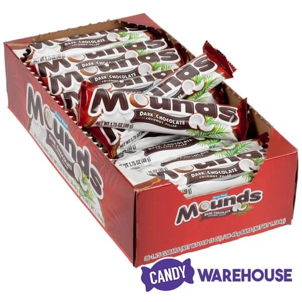 Mounds Candy Bars: 36-Piece Box 6 Mounds Candy Bars: 36-Piece Box - Image 4