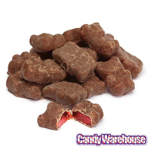 Muddy Bears Chocolate Covered Gummi Bears Theater Size Packs: 12-Piece Box 4 Muddy Bears Chocolate Covered Gummi Bears Theater Size Packs: 12-Piece Box - Image 2