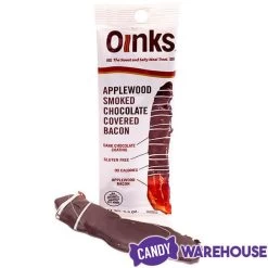 Oinks Applewood Smoked Chocolate Covered Bacon -Candy Store oinks applewood smoked chocolate covered bacon candy warehouse 3