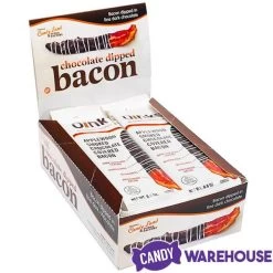 Oinks Applewood Smoked Chocolate Covered Bacon -Candy Store oinks applewood smoked chocolate covered bacon candy warehouse 4