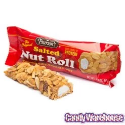 Pearson's Salted Nut Roll Candy Bars: 24-Piece Box -Candy Store pearson s salted nut roll candy bars 24 piece box candy warehouse 4