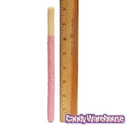 Pocky - Giant Strawberry Cream Covered Biscuit Sticks Packs: 15-Piece Box -Candy Store pocky giant strawberry cream covered biscuit sticks packs 15 piece box candy warehouse 5