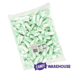 Puffy Poles Jumbo Marshmallow Twists - Teal: 1KG Bag -Candy Store puffy poles jumbo marshmallow twists teal 1kg bag candy warehouse 3