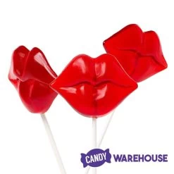 Red Hot Lips Lollipops: 12-Piece Bag -Candy Store red hot lips lollipops 12 piece bag candy warehouse 3 7543b8f4 fd70 4369 a086 5240c55d8f9c