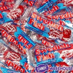 Red Swedish Fish Candy - Wrapped: 240-Piece Box -Candy Store red swedish fish candy wrapped 240 piece box candy warehouse 4 d40e0d8c 3b1d 458f b506 0fb9633f1796