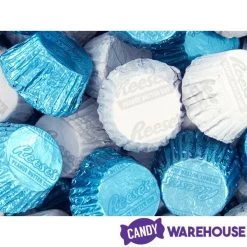 Reeses Peanut Butter Cups Color Combo - Light Blue And White: 400-Piece Box -Candy Store reeses peanut butter cups color combo light blue and white 400 piece box candy warehouse 4