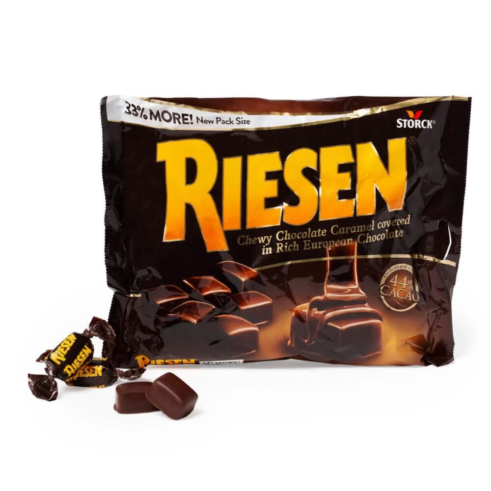 Riesen Chewy Chocolate Caramel 12-Ounce Bag: 12-Piece Box 3 Riesen Chewy Chocolate Caramel 12-Ounce Bag: 12-Piece Box