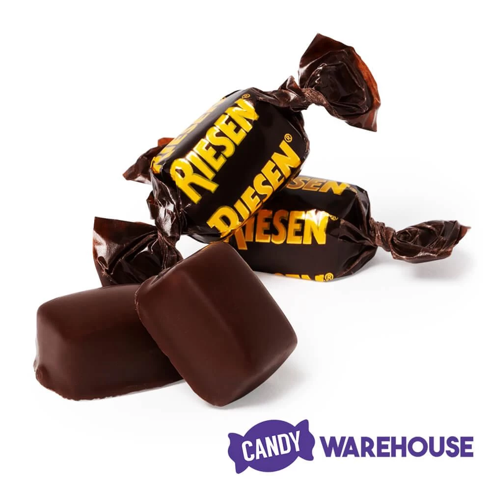 Riesen Chewy Chocolate Caramel 12-Ounce Bag: 12-Piece Box 4 Riesen Chewy Chocolate Caramel 12-Ounce Bag: 12-Piece Box - Image 2