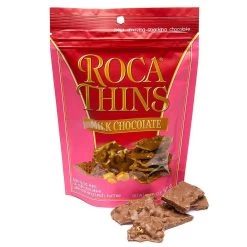 Roca Thins Buttercrunch Toffee Candy - Milk Chocolate: 5.3-Ounce Bag