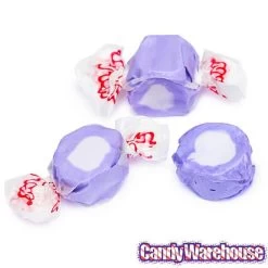 Salt Water Taffy - Huckleberry: 2.5LB Bag -Candy Store salt water taffy huckleberry 2 5lb bag candy warehouse 3