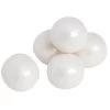 Shimmer Pearl White 1-Inch Gumballs: 2LB Bag -Candy Store shimmer pearl white 1 inch gumballs 2lb bag candy warehouse 1