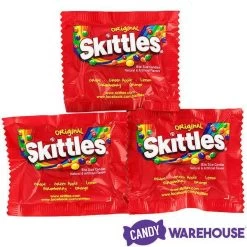 Skittles Candy Fun Size Packs: 22LB Case -Candy Store skittles candy fun size packs 22lb case candy warehouse 5