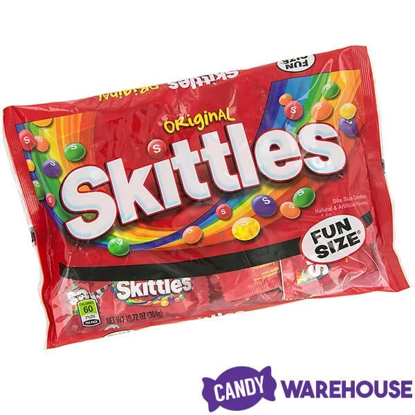Skittles Candy Fun Size Packs - Original: 20-Piece Bag 6 Skittles Candy Fun Size Packs - Original: 20-Piece Bag - Image 4