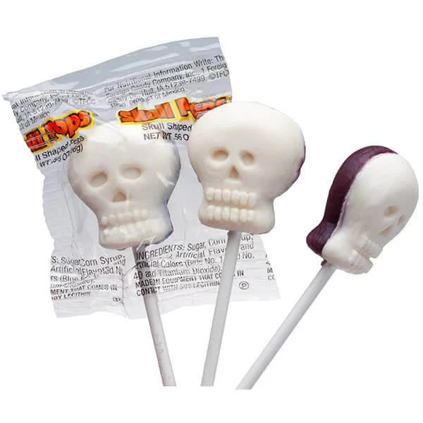Skull Pops: 15-Piece Bag 3 Skull Pops: 15-Piece Bag