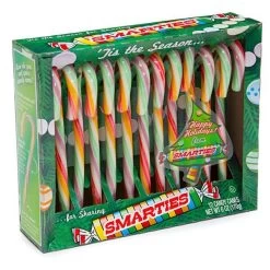 Smarties Candy Canes: 12-Piece Box