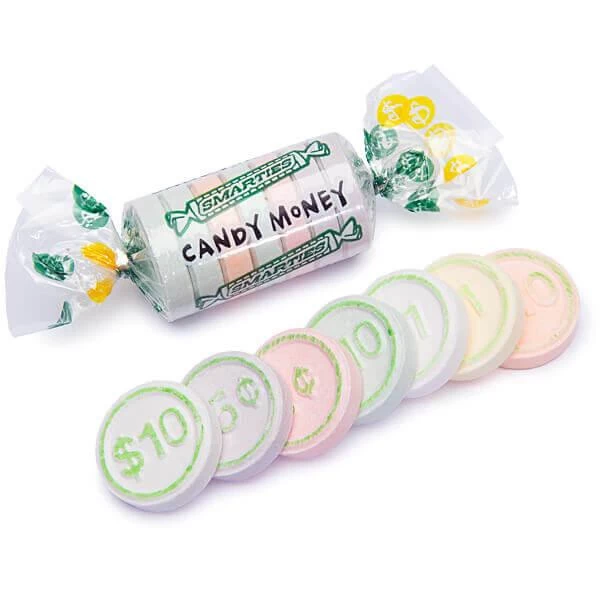 Smarties Candy Money Rolls: 5LB Bag 3 Smarties Candy Money Rolls: 5LB Bag