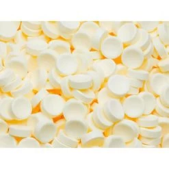 Smarties Tangy Sugar Buttons Candy - Pastel Yellow: 5LB Bag