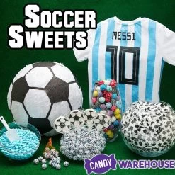 Soccer Wrapped Butter Mint Creams: 300-Piece Case -Candy Store soccer wrapped butter mint creams 300 piece case candy warehouse 3 77f01b76 21e7 4786 bd63 3ff9686b63ee