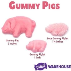 Sour Gummy Piglets: 2KG Bag -Candy Store sour gummy piglets 2kg bag candy warehouse 5