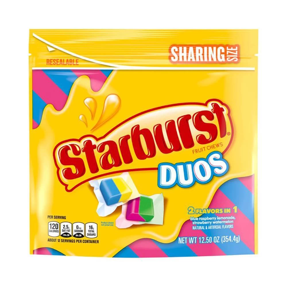 Starburst Duos Fruit Chews Candy: 12.5-Ounce Bag 4 Starburst Duos Fruit Chews Candy: 12.5-Ounce Bag - Image 2