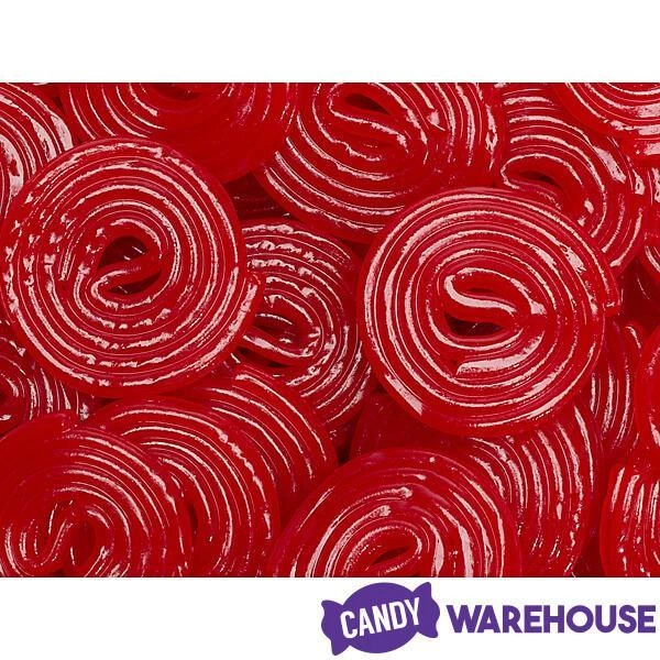 Strawberry Red Licorice Wheels: 2KG Bag 5 Strawberry Red Licorice Wheels: 2KG Bag - Image 3