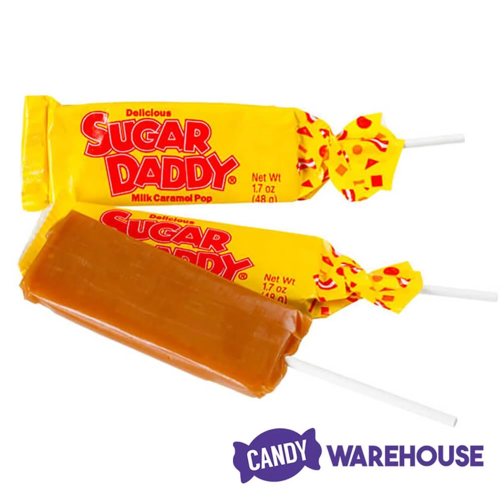 Sugar Daddy Caramel Pops - Large: 24-Piece Box 4 Sugar Daddy Caramel Pops - Large: 24-Piece Box - Image 2