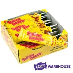 Sugar Daddy Caramel Pops - Large: 24-Piece Box 8 Sugar Daddy Caramel Pops - Large: 24-Piece Box -Candy Store sugar daddy caramel pops large 24 piece box candy warehouse 3 0200c15c 6be4 4855 b674 d708e09bef32