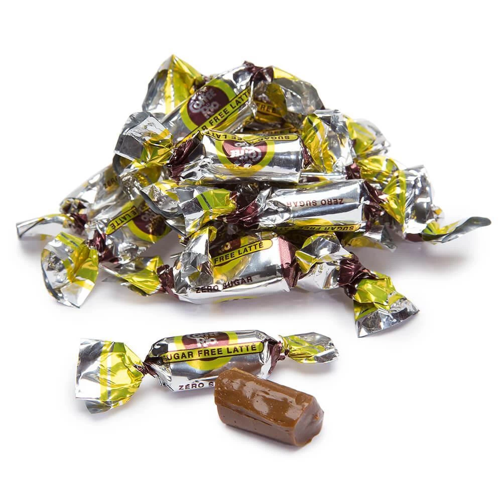 Sugar Free Coffee Rio Candy - Latte: 3LB Bag 3 Sugar Free Coffee Rio Candy - Latte: 3LB Bag