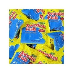 Swedish Fish Candy Treat Size Packs: 5LB Bag -Candy Store swedish fish candy treat size packs 5lb bag candy warehouse 5