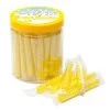Sweet Spindles Mini Hard Candy Sticks - Banana: 50-Piece Jar 1 Sweet Spindles Mini Hard Candy Sticks - Banana: 50-Piece Jar -Candy Store sweet spindles mini hard candy sticks banana 50 piece jar candy warehouse 1
