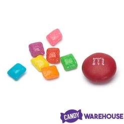 Tiny Chicle Squares Chewing Gum - Assorted: 1.5LB Jar -Candy Store tiny chicle squares chewing gum assorted 1 5lb jar candy warehouse 3