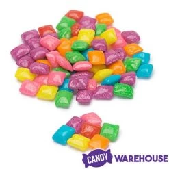 Tiny Chicle Squares Chewing Gum - Assorted: 1.5LB Jar -Candy Store tiny chicle squares chewing gum assorted 1 5lb jar candy warehouse 5