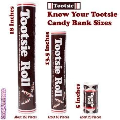 Tootsie Roll Candy Banks: 24-Piece Case -Candy Store tootsie roll candy banks 24 piece case candy warehouse 4 7e0621d9 29bc 4ca7 a17d 3043518b9a39