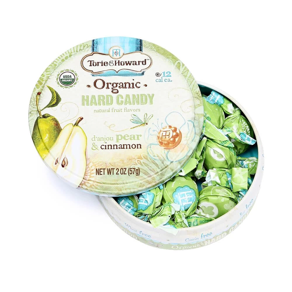 Torie And Howard Hard Candy Tins - D'anjou Pear & Cinnamon: 8-Piece Box 3 Torie And Howard Hard Candy Tins - D'anjou Pear & Cinnamon: 8-Piece Box