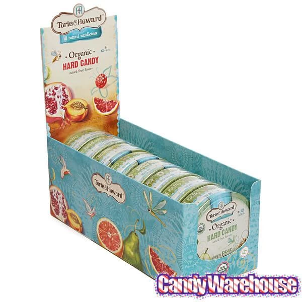 Torie And Howard Hard Candy Tins - D'anjou Pear & Cinnamon: 8-Piece Box 4 Torie And Howard Hard Candy Tins - D'anjou Pear & Cinnamon: 8-Piece Box - Image 2