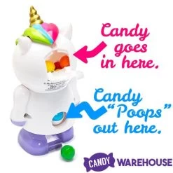 Treat Street Wind-up Unicorn Candy Poopers: 8-Piece Set -Candy Store treat street wind up unicorn candy poopers 8 piece set candy warehouse 4