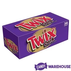 Twix Dark Chocolate Candy Bars: 36-Piece Box -Candy Store twix dark chocolate candy bars 36 piece box candy warehouse 6